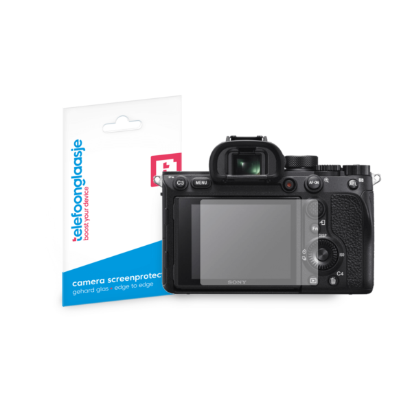 Sony Alpha A7R IV screenprotector tempered glass van Telefoonglaasje