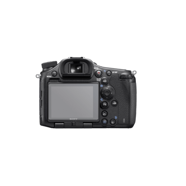 Sony Alpha A99 II Screenprotector op scherm