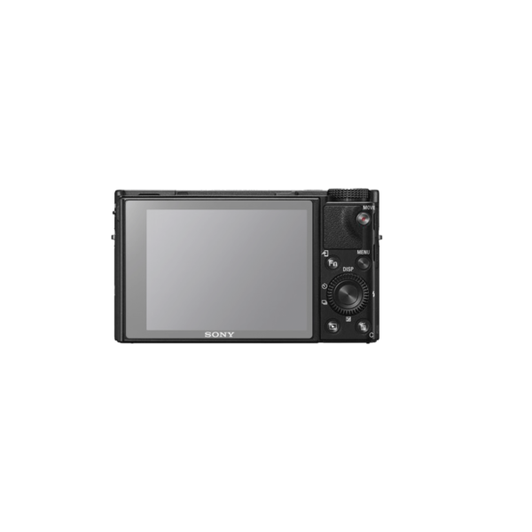 Sony RX100 VI Screenprotector op scherm