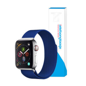 Apple Watch bandje Milanese Blauw 38-40mm