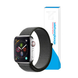Apple Watch bandje Nylon Donkergroen 38-40mm