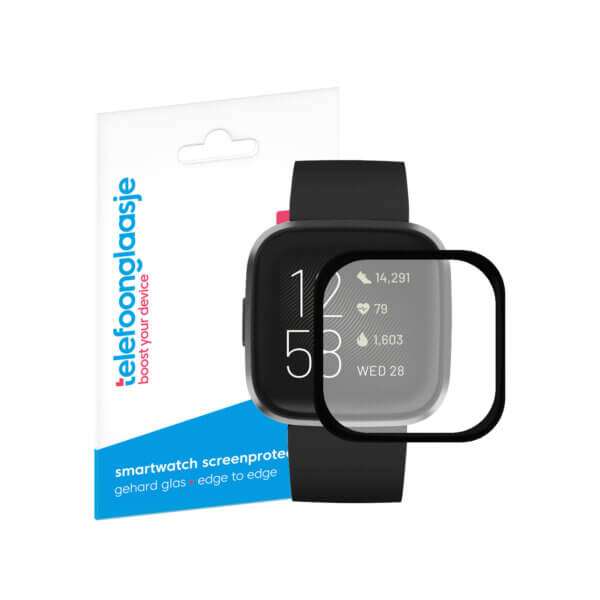 Telefoonglaasje Fitbit Versa 2 screenprotector gehard glas