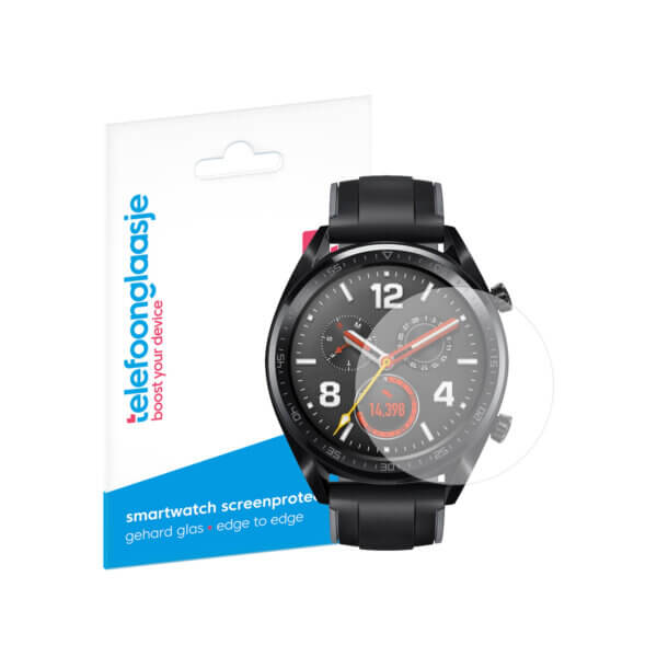 Telefoonglaasje Huawei Watch GT 46mm screenprotector gehard glas