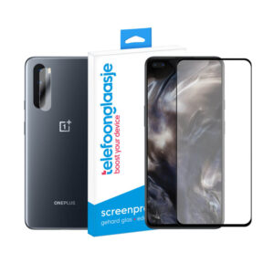 OnePlus Nord screenprotector met camera screenprotector