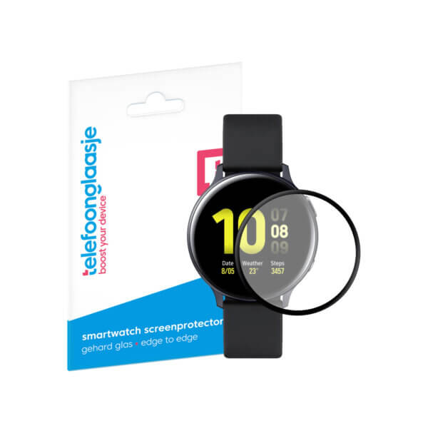 Telefoonglaasje Samsung Galaxy Watch Active 2 44mm screenprotector gehard glas