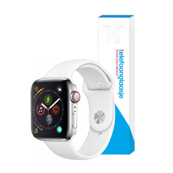 Apple Watch bandje Siliconen Wit 42-44mm