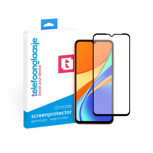 Telefoonglaasje Xiaomi Redmi 9C screenprotector van gehard glas