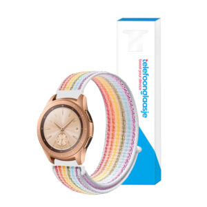 Samsung Galaxy Watch nylon bandje 42mm Colorful