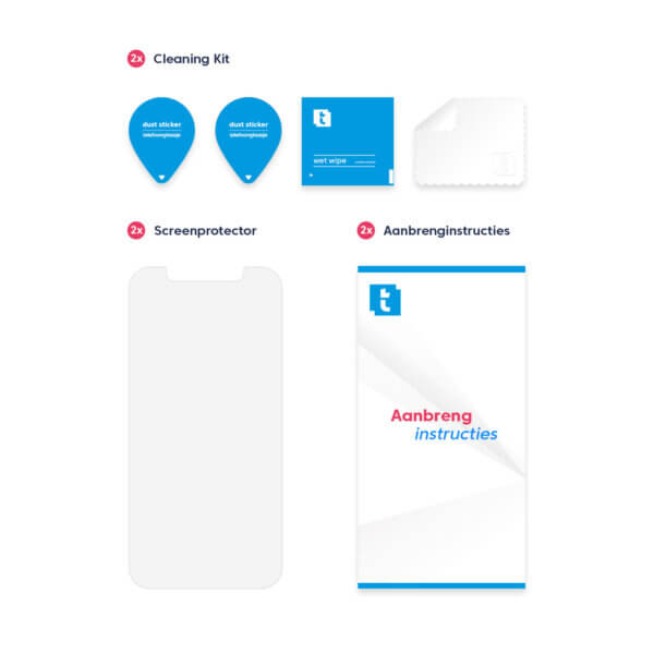 DuoPack iPhone 12 Pro screenprotector