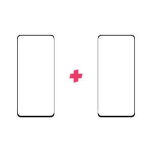Duopack Xiaomi Mi 10T Pro Edge to Edge screenprotector tempered glass