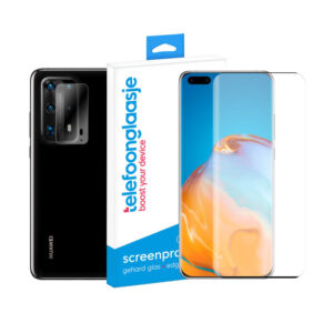 Huawei P40 Pro Plus screenprotector met camera screenprotector