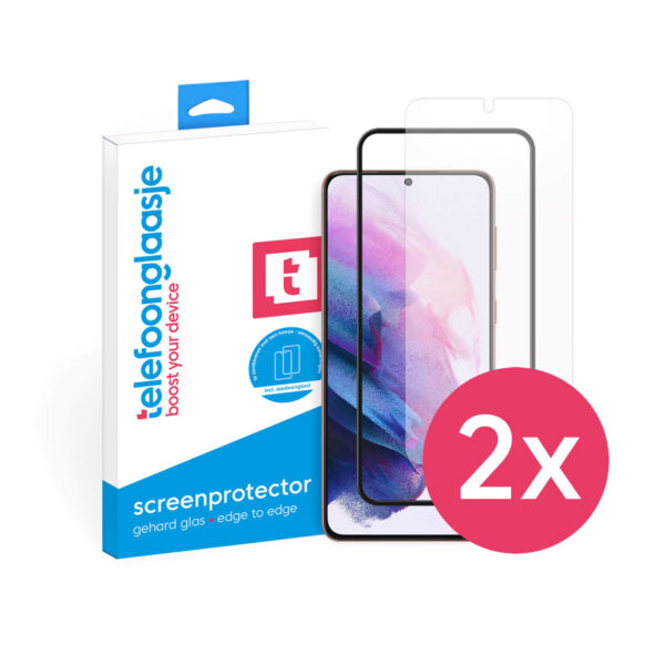 DuoPack Samsung Galaxy S21 Plus screenprotectors