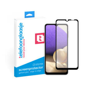 Samsung A32 screenprotector met verpakking Telefoonglaasje