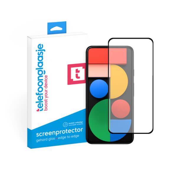 Google Pixel 5 screenprotector Telefoonglaasje