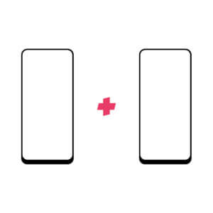 DuoPack OPPO A53 screenprotectors