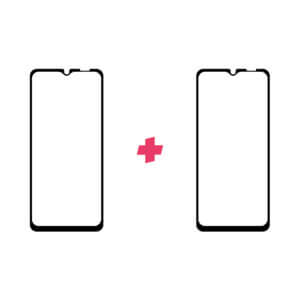 DuoPack Samsung Galaxy A12 screenprotectors