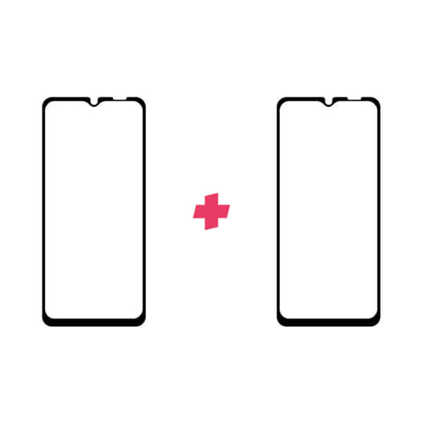 DuoPack Samsung Galaxy A12 screenprotectors
