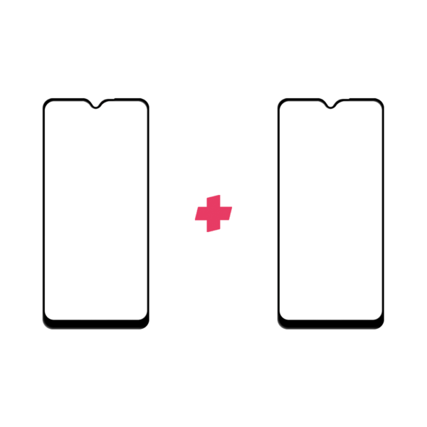 DuoPack Samsung Galaxy A20s screenprotectors