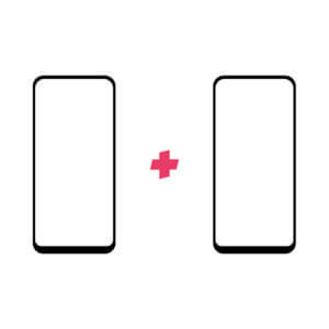 DuoPack Samsung Galaxy M11 screenprotectors