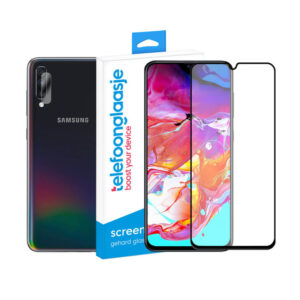 Samsung GalaxyA A70 screenprotector met camera screenprotector