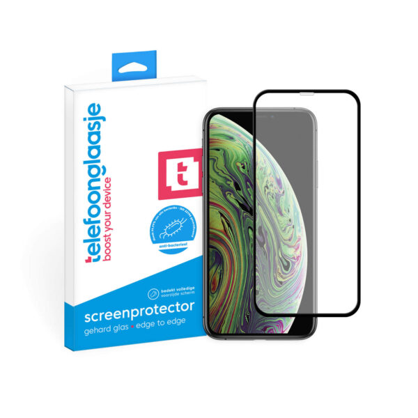 iPhone Xs anti-bacteriële screenprotector