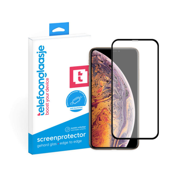 iPhone Xs Max anti-bacteriële screenprotector