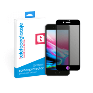 iPhone SE (2020) Privacy screenprotector Telefoonglaasje