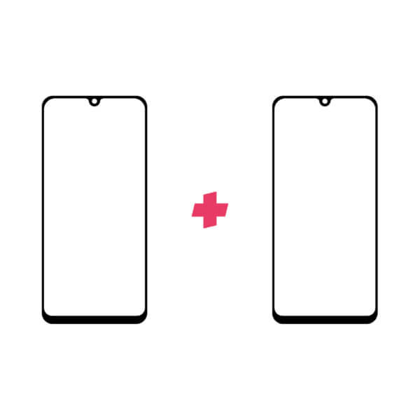 DuoPack Huawei P Smart 2020 screenprotectors