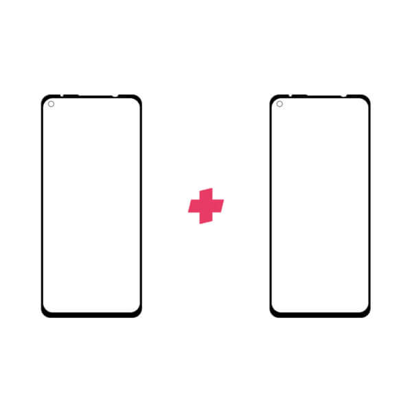 DuoPack Motorola Moto G9 Plus screenprotectors