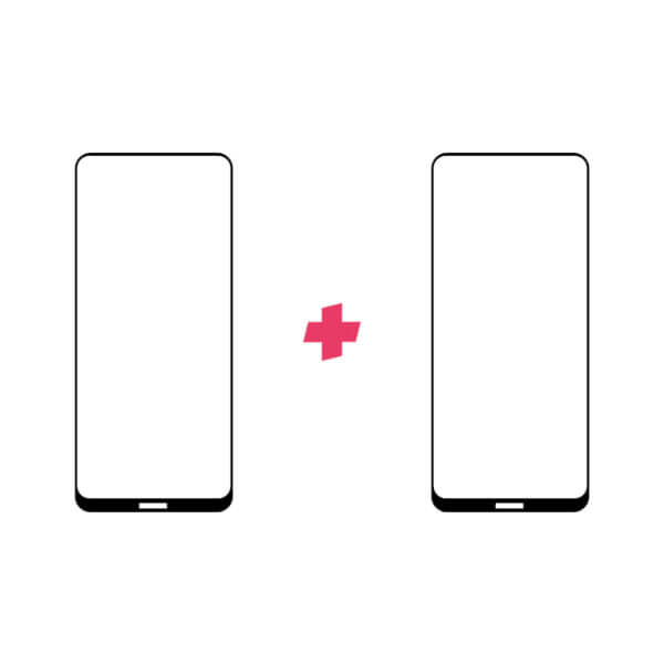 DuoPack Nokia 8.3 Edge to Edge screenprotector