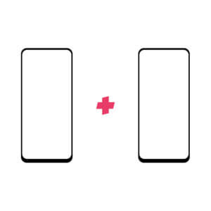 DuoPack OPPO A73 screenprotectors