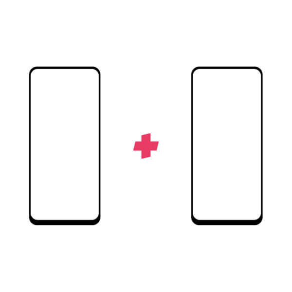 DuoPack OPPO A73 screenprotectors
