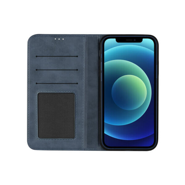 iPhone 12 Bookcase Blauw