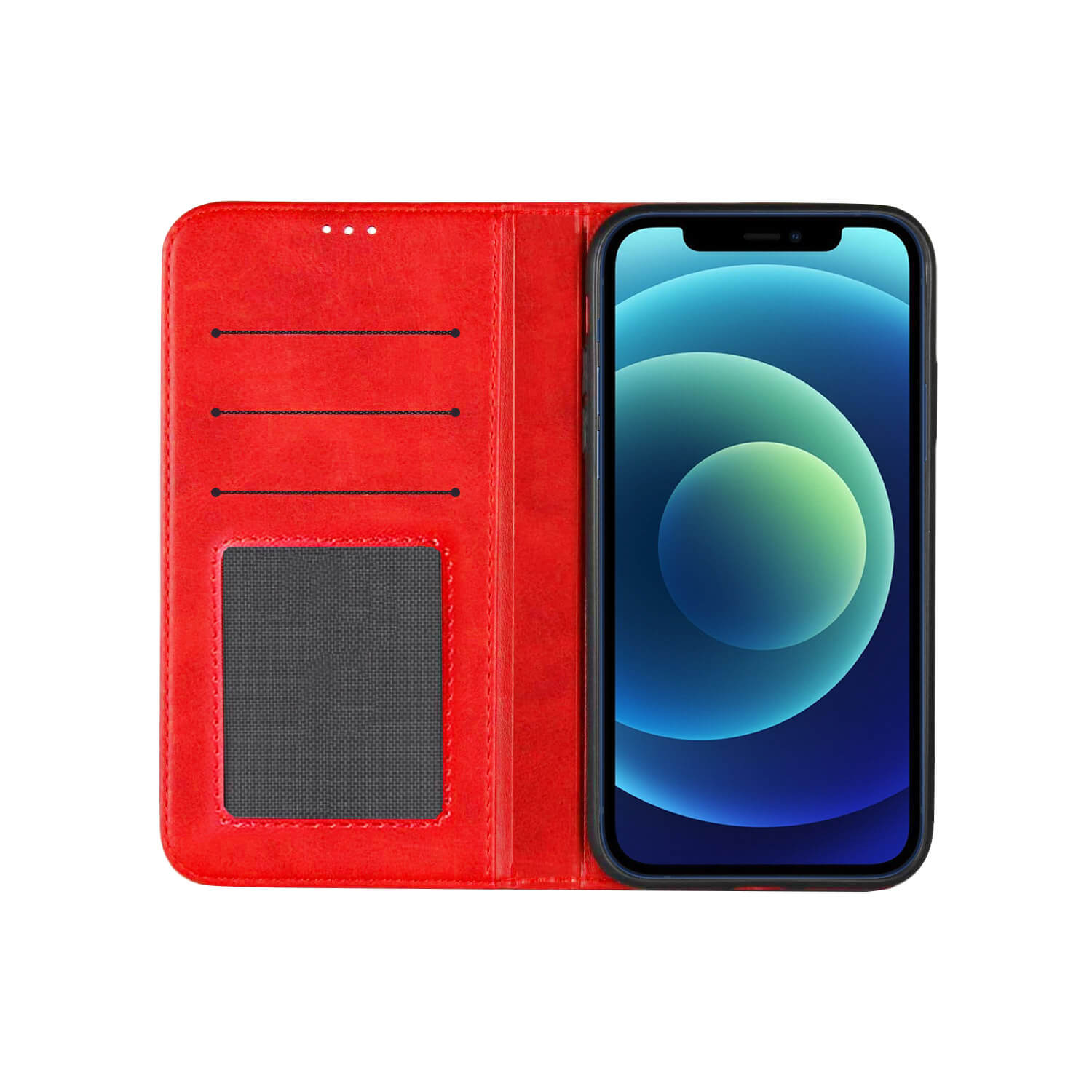 iPhone 12 Bookcase - Rood