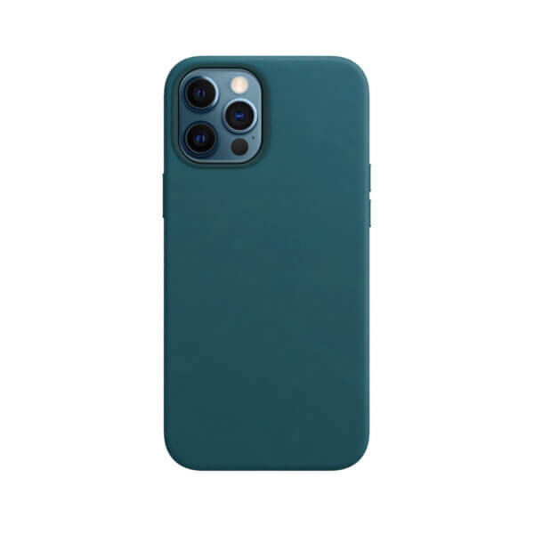 iPhone 12 Pro Max Magsafe hoesje leer Blauw