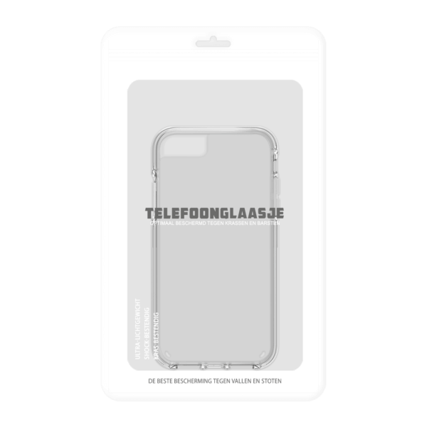 iPhone 8 Clear Case in verpakking