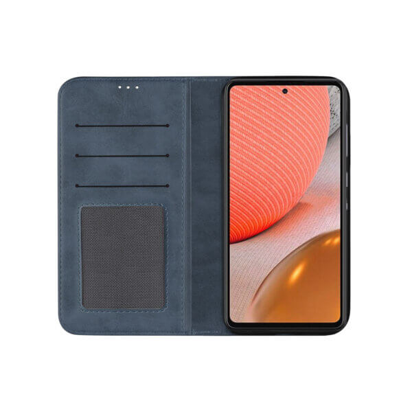 Samsung Galaxy A72 Bookcase Blauw