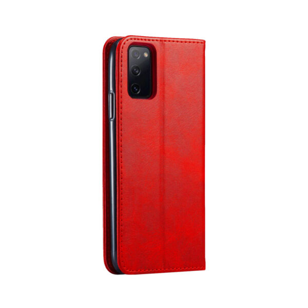 Samsung Galaxy S20 FE Bookcase Rood achterzijde