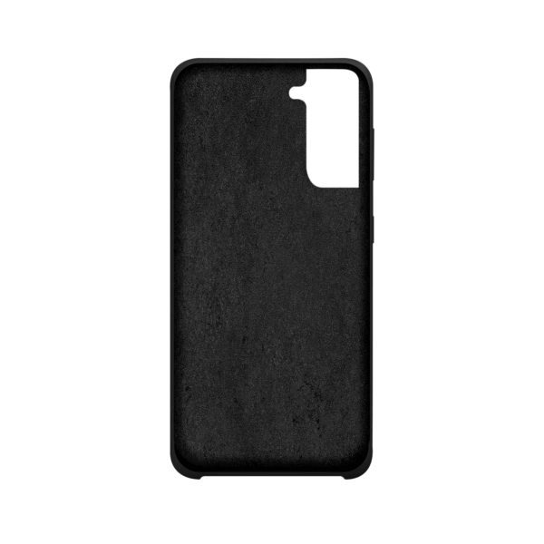 Samsung Galaxy S21 Plus siliconen case - Zwart - Binnenzijde