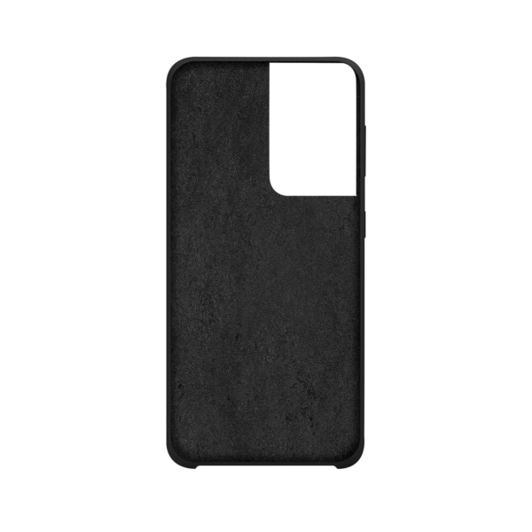 Samsung Galaxy S21 Ultra siliconen case - Zwart - Binnenzijde