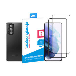 Telefoonglaasje Galaxy S21 scherm en camera screenprotector