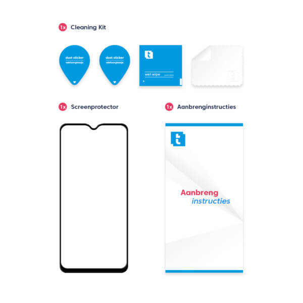 Xiaomi Redmi 9T screenprotector inhoud