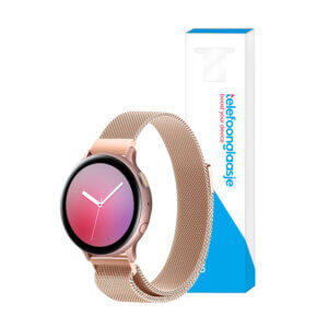 Milanees smartwatch bandje - Rose 20mm