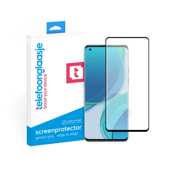 Telefoonglaasje OnePlus 9 screenprotector van gehard glas