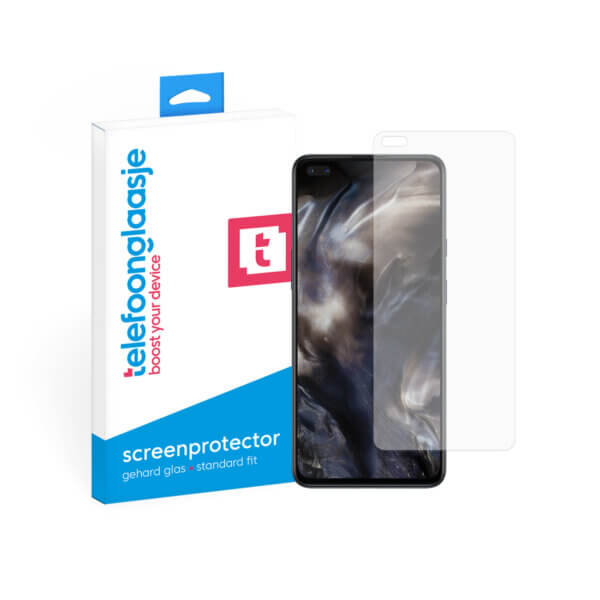 OnePlus Nord screenprotector met verpakking