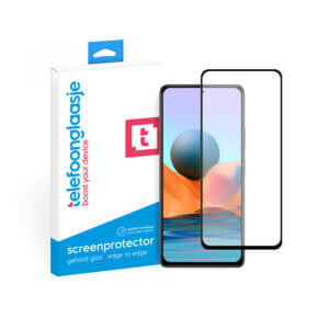 Xiaomi Redmi Note 10 Pro screenprotector met verpakking