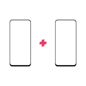 DuoPack Xiaomi Mi 11 Lite screenprotector