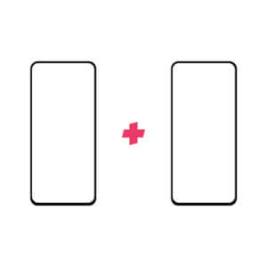 DuoPack Xiaomi Redmi Note 10 screenprotector