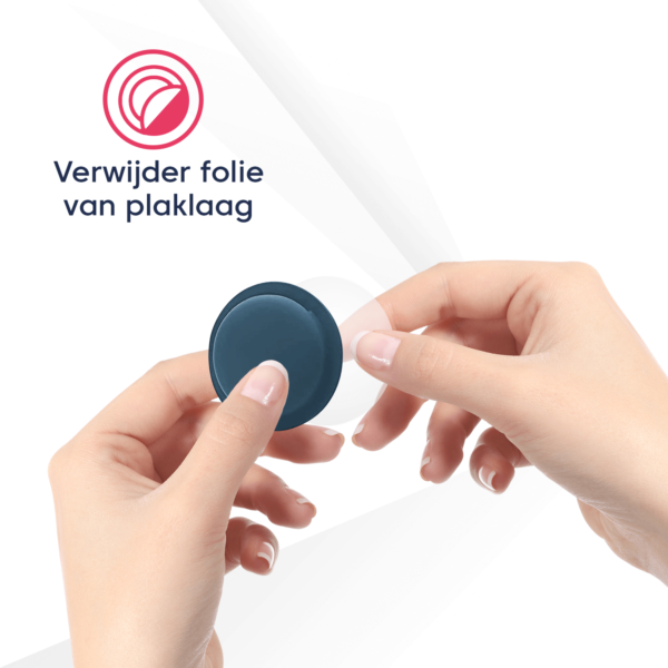 AirTag Sticky Case - Blauw