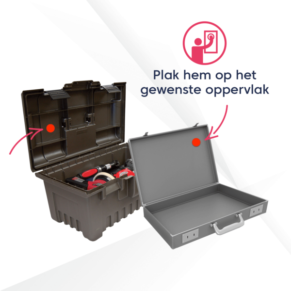 AirTag Sticky Case - Rood